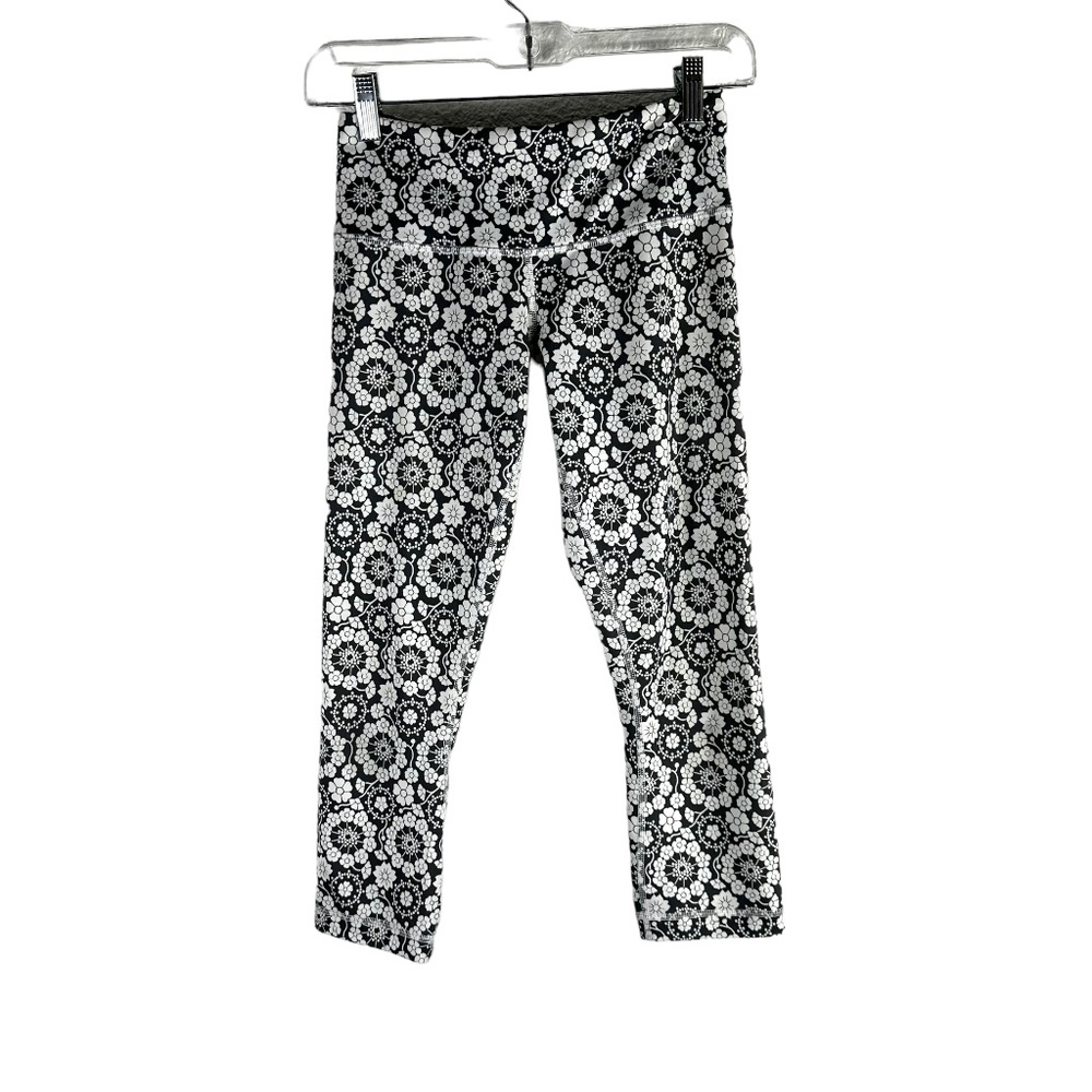 Lululemon Twiggy Print Nimbus Soot Light Wunder U… - image 1